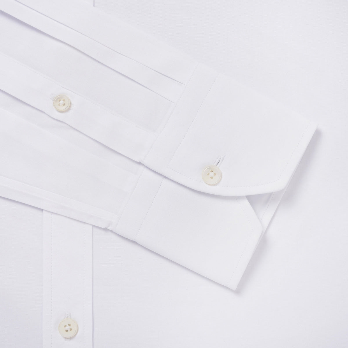 White Classic Fit Ramses Poplin Formal Shirt